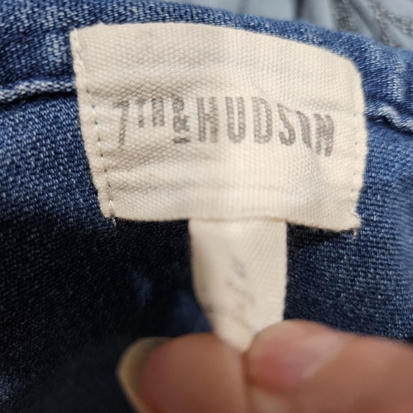 Hudson Jeans Blue Denim Jumpsuit - Picture 6 of 10